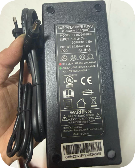 *Brand NEW*FY1505462000 54.6V 2.0A 109.2W Battery Charger Switching Power Supply DC Barr